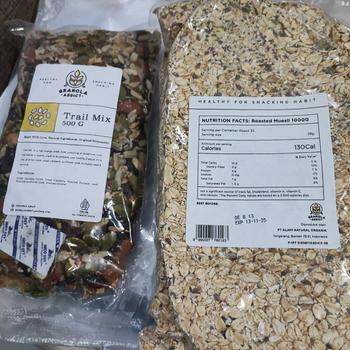Product Review of Roasted Muesli Fruit & Seed 1KG - by Granola Addict from Tokopedia customer review 0