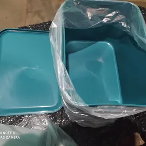 Halu Kotak Penyimpanan Bin Pantry Serbaguna Keranjang Penyimpanan Storage Box Mainan Plastic HSB786