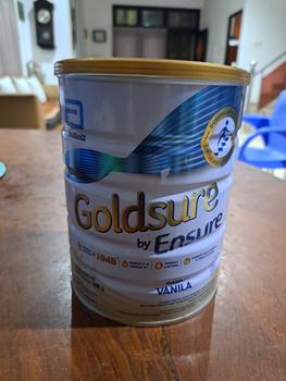 Product Review of GOLDSURE BY ENSURE Dewasa VANILA 800 gram/GOLD SURE/800GR/dulu 900gr from Tokopedia customer review 1