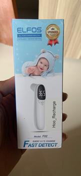Product Review of Termometer Infrared Non Contact Digital Suhu Badan Tubuh Thermometer from Tokopedia customer review 3