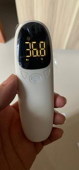 Product Review of Termometer Infrared Non Contact Digital Suhu Badan Tubuh Thermometer from Tokopedia customer review 2