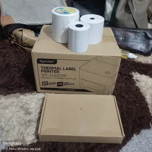 PRINTER RESI XP-420B XP-423B THERMAL XPRINTER XP-D4601B CETAK LABEL PENGIRIMAN A6 / 110 MM KERTAS THERMAL 100x150 ISI 12 ROLL