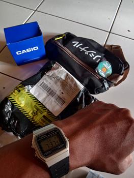 Product Review of Casio General F-91WM-7ADF F-91WM F-91 F91WM F 91WM  Stopwatch Kaca from Tokopedia customer review 0