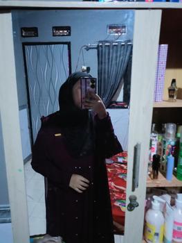 Product Review of Anum Premium Series Shafira Set Abaya Matt.Ceruty Armany Cocok untuk Kondangan dan Syar'i - Muslim Gamis Lembut Mewah Outer Mutiara from Tokopedia customer review 1