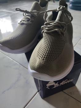 Product Review of Dr. Kevin Sepatu Olahraga Sport Wanita Sneakers Rajut Slip On 589-069 from Tokopedia customer review 1