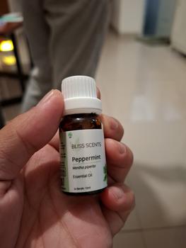 Product Review of Peppermint Essential Oil Diffuser Aromatherapy Aromaterapi from Tokopedia customer review 2