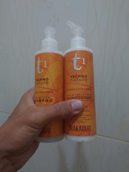 Product Review of PAKET ISI 2 Makarizo T1 Techno Nature Equalizer Shampoo & Conditioner 180 mL - Shampo Conditioner Non SLS / Sampo Conditioner / Gentle Shampoo Conditioner / Paraben Free / No Sulfat / Hair Care Hair Treatment Perawatan Rambut / Haircare from Tokopedia customer review 1