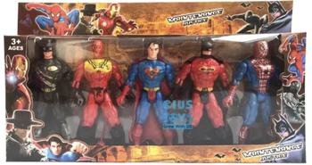Product Review of ROBOT SUPER HERO ISI 5 PCS 283-5E - MAINAN ROBOT ANAK from Tokopedia customer review 0
