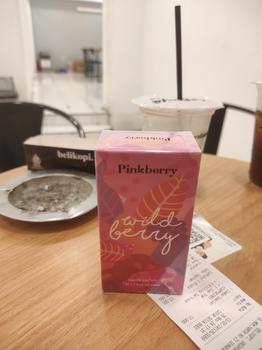 Product Review of Pinkberry Eau De Parfum Wild Berry 50ml from Tokopedia customer review 2