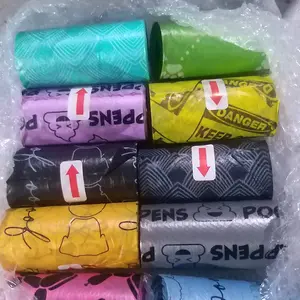 Isi 20 Poop Bag Roll Kantong Plastik Sampah Pet Waste Bags