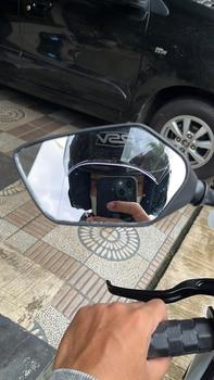 Product Review of HELM Half Face RSV NEW WINDTAIL CARBON GLOSSY  Motorcycle from Tokopedia customer review 1