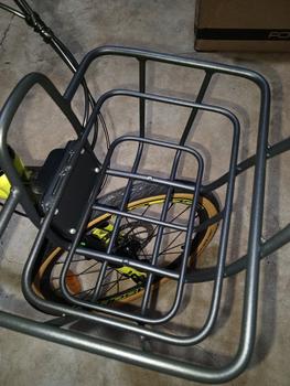Product Review of RMB Basket / Keranjang Depan Sepeda Lipat - Black from Tokopedia customer review 0