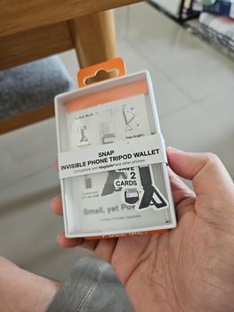 Product Review of MOFT Snap Phone Tripod Wallet Stand MOVAS - MagSafe Compatible from Tokopedia customer review 3