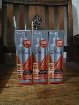 Product Review of Makarizo Advisor Hair & Scalp Tonic 240mL - 2 in 1 Untuk Rambut Rontok dan Ketombe / Memperkuat Akar Rambut from Tokopedia customer review 3
