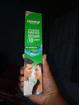 Product Review of 3x Closeup Pasta Gigi Deep Action Green 160 +20 from Tokopedia customer review 2