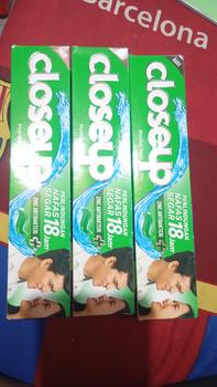 Product Review of 3x Closeup Pasta Gigi Deep Action Green 160 +20 from Tokopedia customer review 1