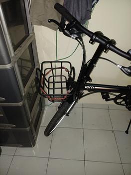 Product Review of RMB Basket / Keranjang Depan Sepeda Lipat - Black from Tokopedia customer review 0
