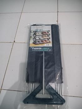 Product Review of Rak Sepatu Susun Tempat Sepatu Sandal Portable Serbaguna Awet Kokoh from Tokopedia customer review 1