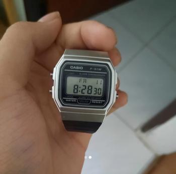Product Review of Casio General F-91WM-7ADF F-91WM F-91 F91WM F 91WM  Stopwatch Kaca from Tokopedia customer review 0
