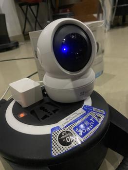 Product Review of Camera Ezviz C6N Smart Wifi Pan Tilt Camera 1080p Garansi Resmi from Tokopedia customer review 0