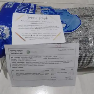 [1/3/6/12 Pasang] Sarung Tangan Kerja Warna Lorek Panjang BANTENG untuk Kebun Sawit W877