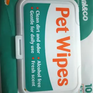 Animal&Co Pet Soft Wipes / Pet Wet Tissue 100pcs - Tisu Basah Hewan