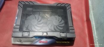 Product Review of kipas laptop cooling pad quinton 2 fan 12cm 15,6inch hitam jaring Computer Cooler pad gaming from Tokopedia customer review 2
