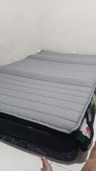 Product Review of Kasur Lipat Uniland Sleep 120x200 / Travel Bed Mattress BONUS Tas from Tokopedia customer review 0