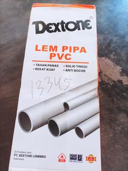 Product Review of LEM PIPA PVC DEXTONE 40 GRAM from Tokopedia customer review 1
