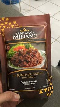 Product Review of Santapan Minang Paket Salero Dua Rendang Daging Sapi from Tokopedia customer review 2