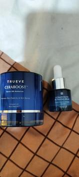 Product Review of TRUEVE Ceraboost Silk Moisturizer Gel 30gr - Moisturizer Gel Pelembab Wajah Pagi Malam, Memperbaiki Skin Barrier Rusak Iritasi, Cocok untuk Semua Jenis Kulit (Blue Tansy + Ceramide) from Tokopedia customer review 2