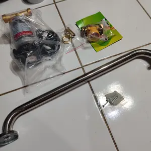 Handle Kamar Mandi 30/40/50/60cm  Pegangan Kamar Mandi Toilet Gagang Bathub Grab Bar Stainless