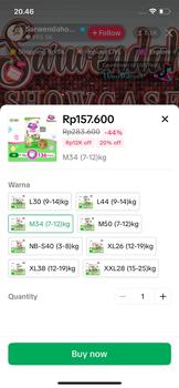 Product Review of Vidoran Xmart 1+ Susu Pertumbuhan All Variant [925 G/2 Box] - Bubuk (Exp : 01.2026) from Tokopedia customer review 3