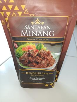 Product Review of Santapan Minang Paket Salero Dua Rendang Daging Sapi from Tokopedia customer review 0