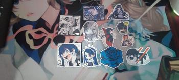 Product Review of Stiker Pack Ado Premium, Sticker Anime Waterproof from Tokopedia customer review 0