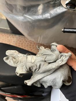 Product Review of Northy Glory Leather Gloves-Sarung Tangan Motor Kulit from Tokopedia customer review 2