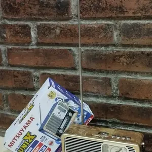 Radio Speaker Jam Senter AUX Mitsuyama MS-4020BT UNIX 3" Woofer Cas