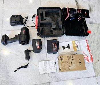 Product Review of JLD 128VF Baterai Impact Baterai Bor 88VF Makita battery Cordless 36VF from Tokopedia customer review 2