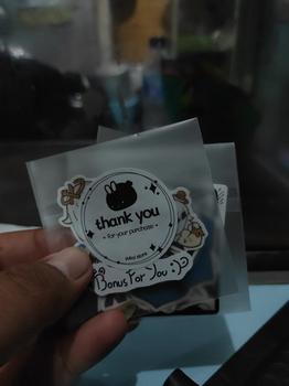 Product Review of Stiker Pack Ado Premium, Sticker Anime Waterproof from Tokopedia customer review 3
