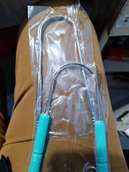 Product Review of Alat Pembersih Lidah Stainless Steel Tongue Cleaner Scraper Bau Mulut from Tokopedia customer review 0
