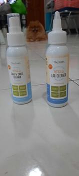 Product Review of Oxyfresh Pet Ear Cleaner 100ml - Pembersih Telinga Hewan from Tokopedia customer review 0