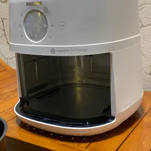 Philips Airfryer Digital Low Watt 800 W - Transparan BEST CHOICE - NA220/10 - Putih - air fryer multifungsi - Digital Layar Sentuh - 4.2 L