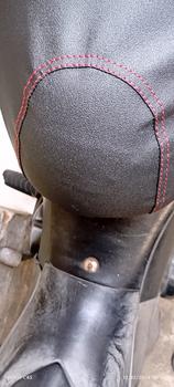 Product Review of Sarung Jok Motor Amplas Pasir Excellent Jahitan Warna Double Stik - Karet Tebal dan Prepet Kuat from Tokopedia customer review 1