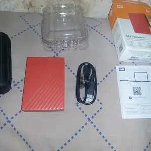 WD My Passport 4TB Merah - HD HDD Hardisk Eksternal External 2.5"