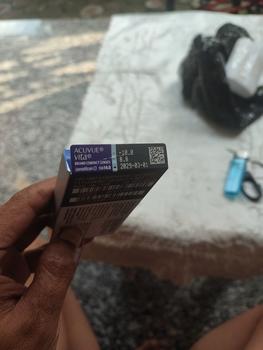 Product Review of ACUVUE VITA MONTHLY CONTACT LENS SOFTLENS SOFTLEN LENSA KONTAK BULANAN 1 BOX ISI 6 PCS from Tokopedia customer review 0