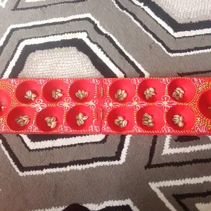 congklak kayu lipat plus biji 110