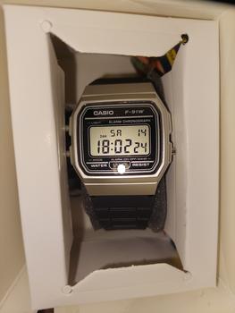 Product Review of Casio General F-91WM-7ADF F-91WM F-91 F91WM F 91WM  Stopwatch Kaca from Tokopedia customer review 0
