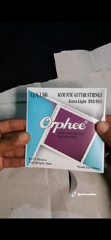 Product Review of Orphee QA Senar SET Gitar Akustik String Ukuran 9 10 11 12 QA140 QA150 QA160 QA170 Q160S Q160C from Tokopedia customer review 0
