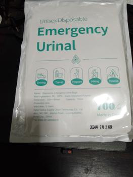 Product Review of Urine Bag - Kantong Kencing Gel / Kantong Pipis / Portable Car Toilet from Tokopedia customer review 0
