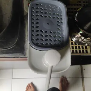 JIB 2 in 1 Soap Dispenser Free Spons / Dispenser Sabun Cair Cuci Piring / Tempat Sabun Praktis / Refill Pump Soap Dispenser